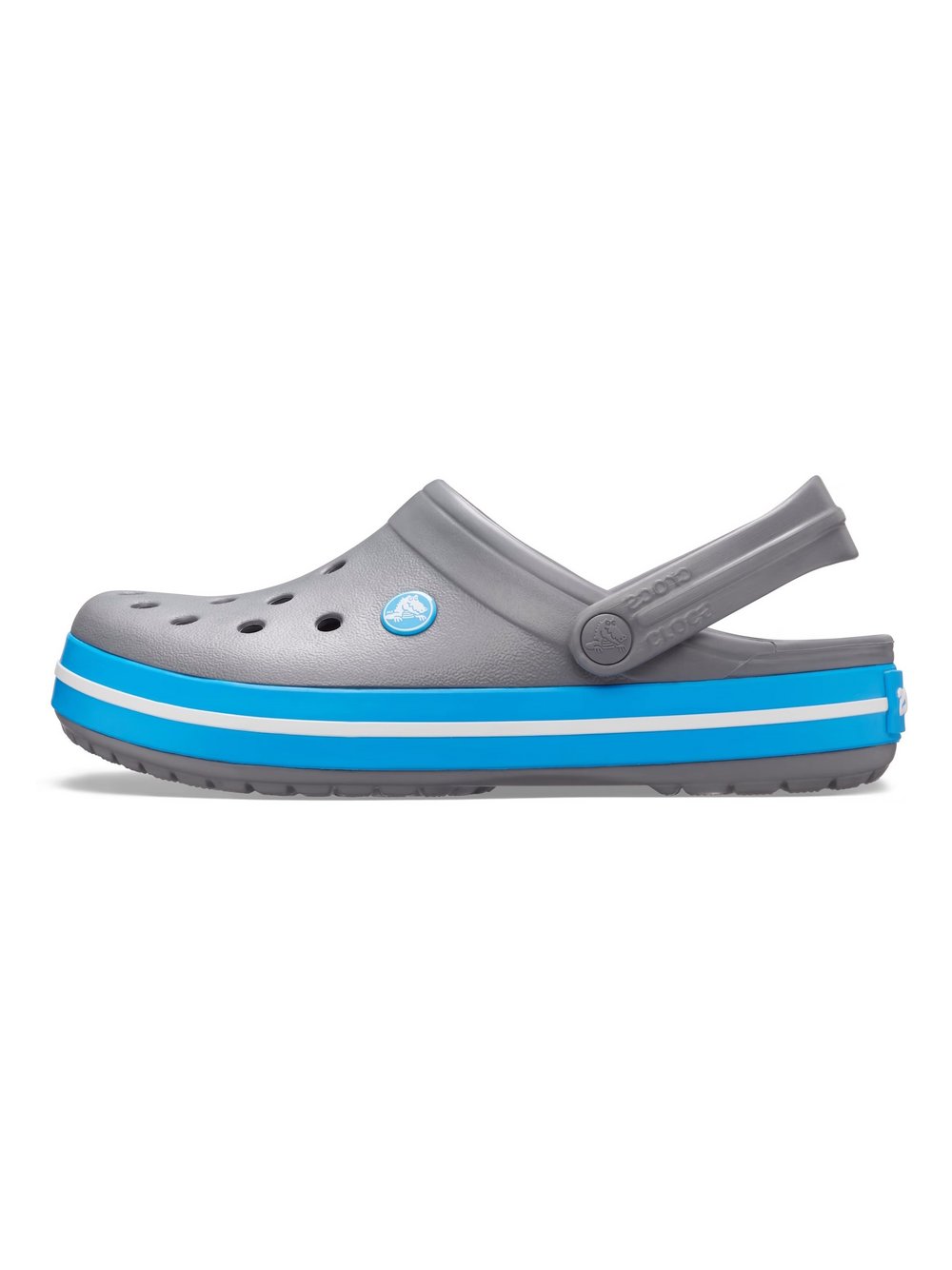 Crocs Sandalen Herren grau gemustert, 42-43