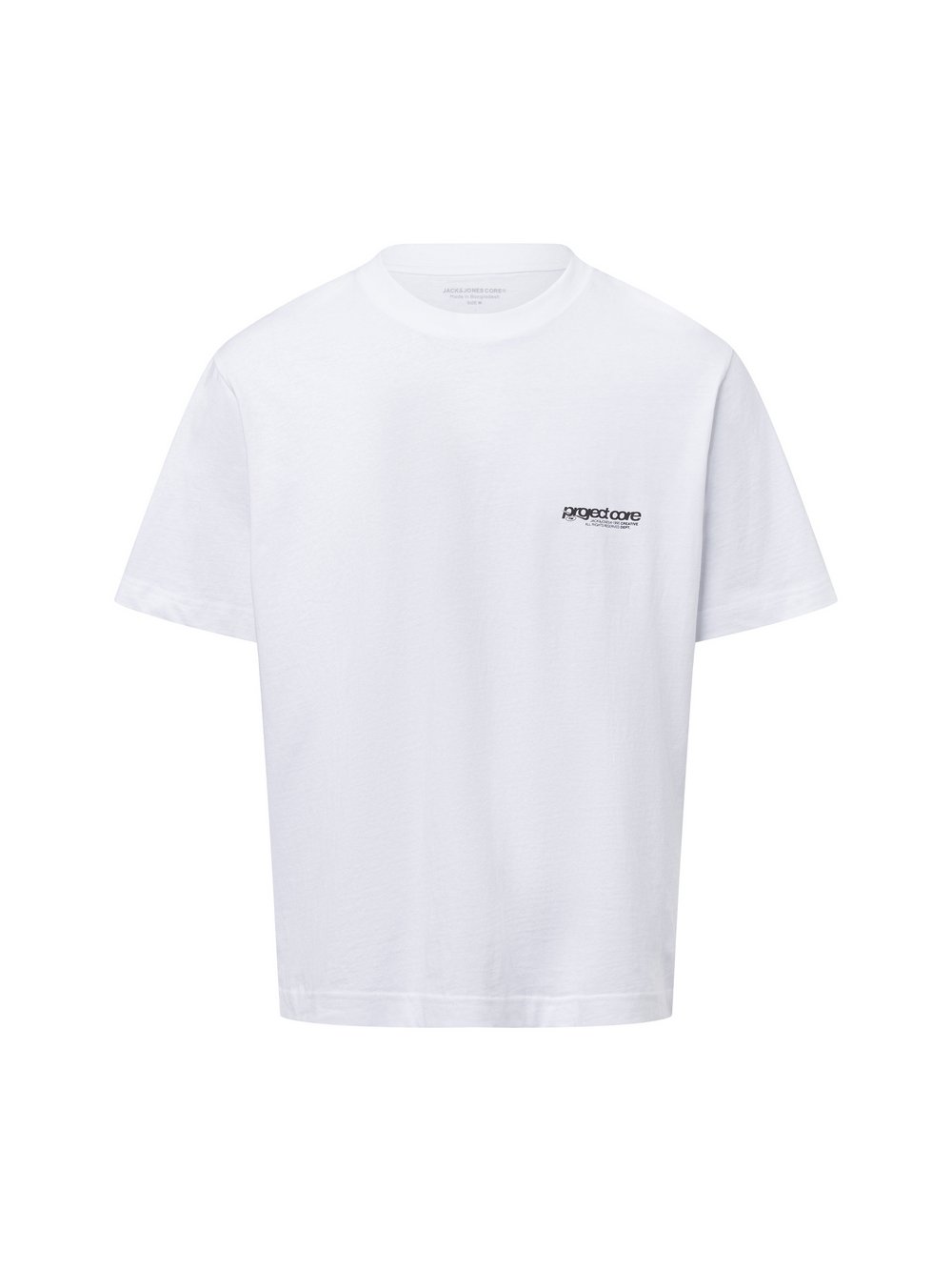 Jack & Jones T-Shirt Herren Baumwolle weiß, M