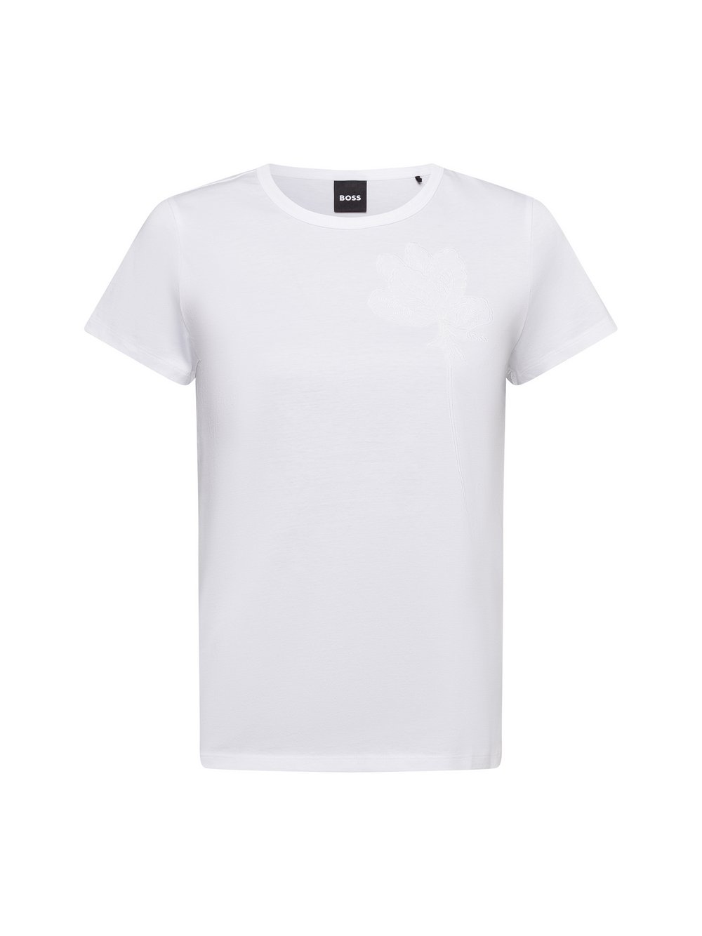 BOSS T-Shirt Damen Baumwolle weiß, M