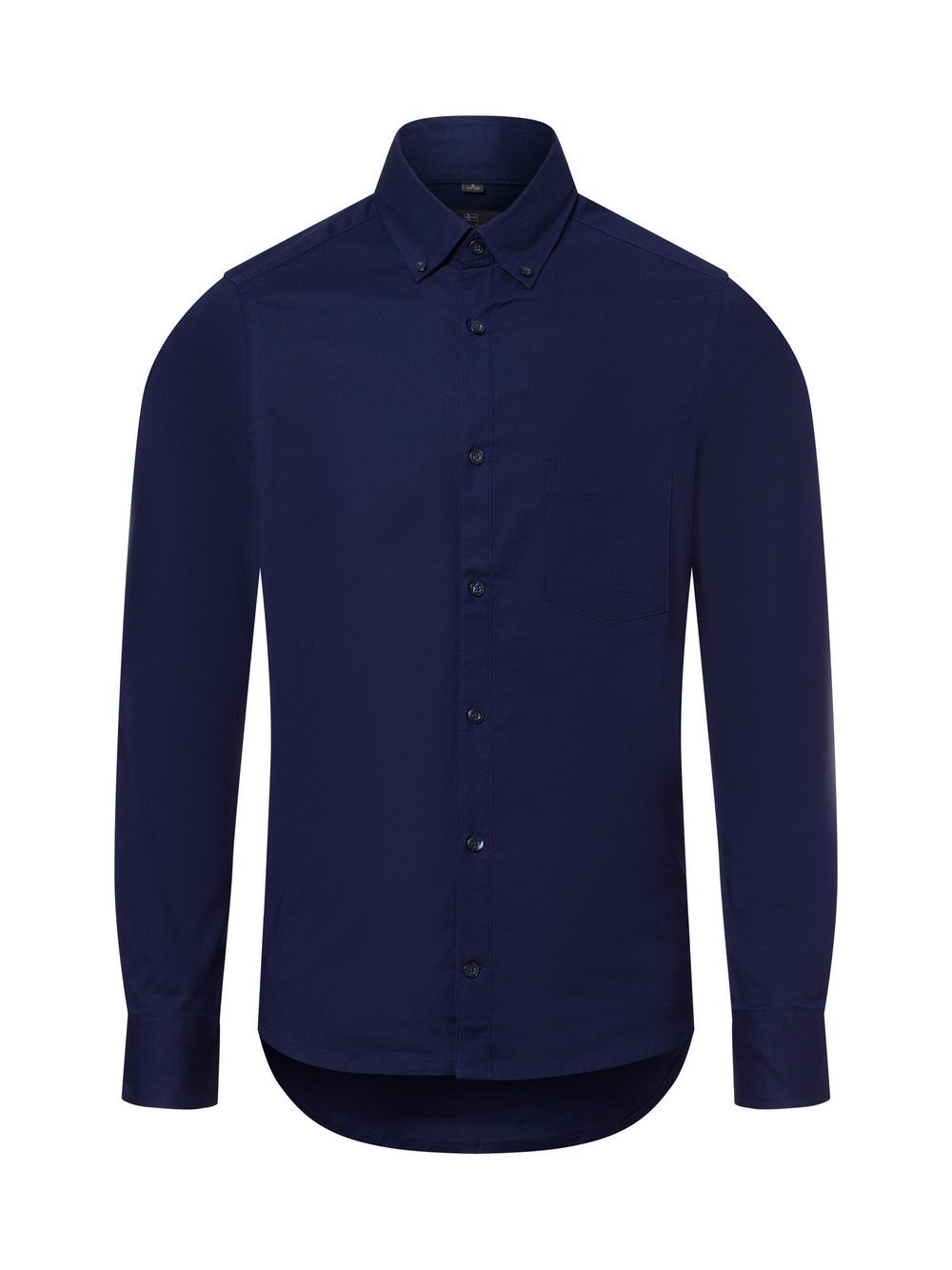 Nils Sundström Businesshemd Herren Slim Fit Baumwolle blau, M