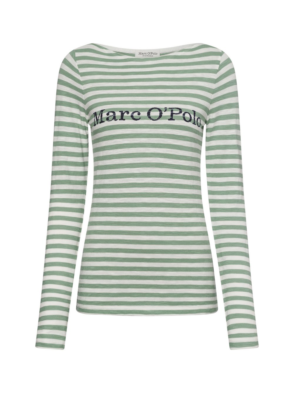 Thumbnail - Marc O'Polo Langarmshirt Damen Baumwolle mehrfarbig gestreift, L