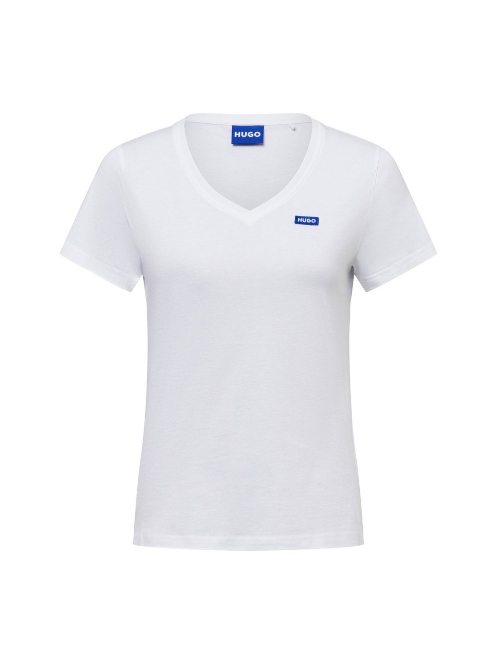HUGO BLUE T-Shirt Damen Baumwolle weiß, M