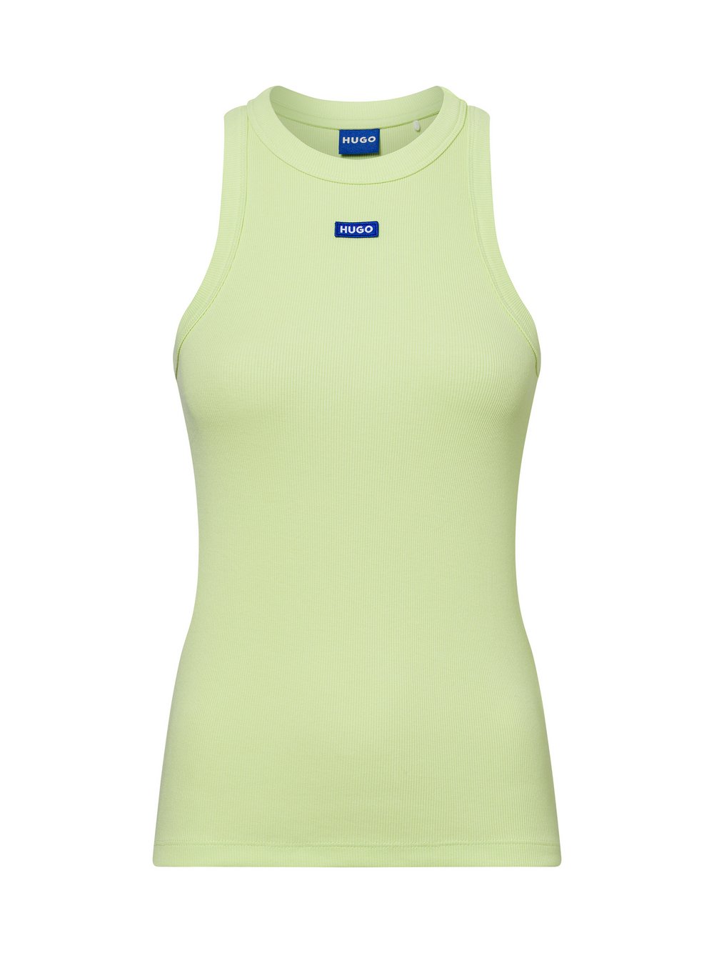 HUGO BLUE Top Damen Baumwolle grün, S