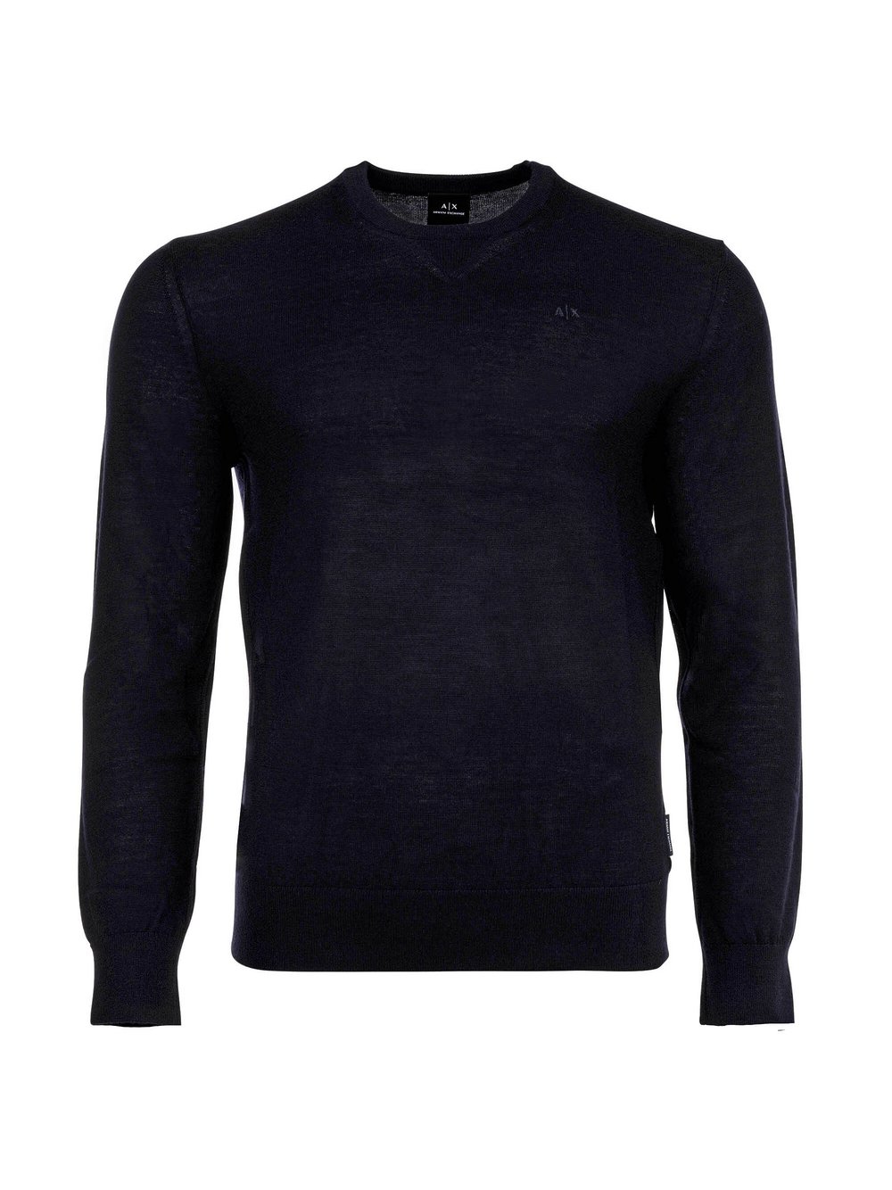 Armani Exchange Strickpullover Herren Wolle blau, L