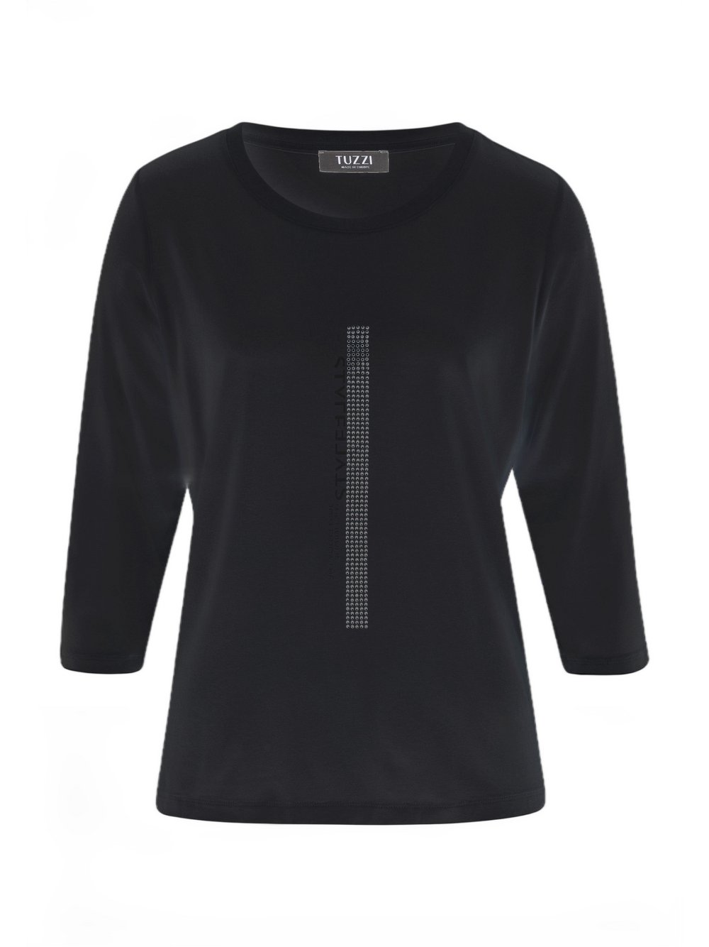 TUZZI Shirt Damen Viskose schwarz, 38