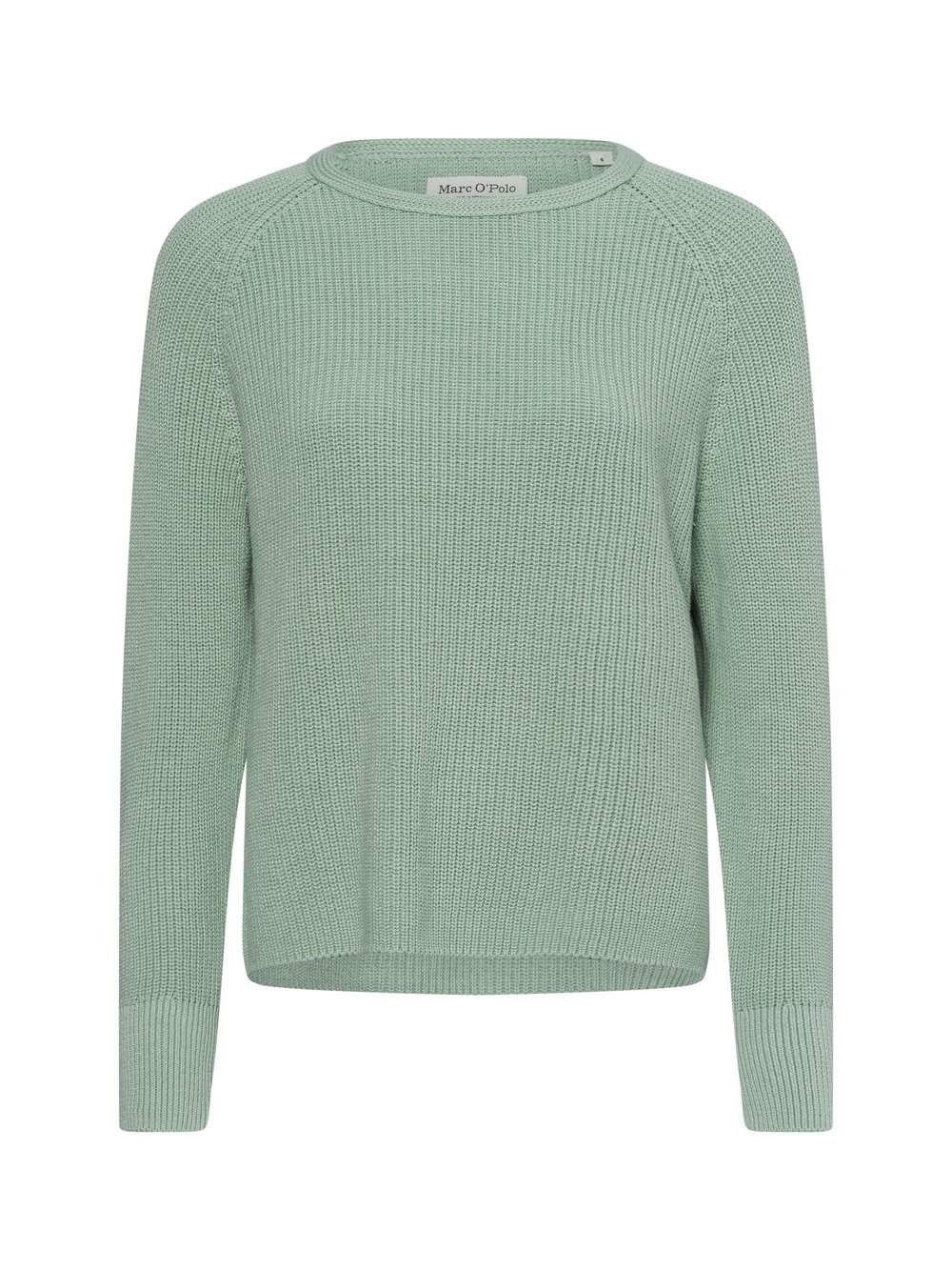 Marc O'Polo Dame Strickpullover Damen Baumwolle grün, M