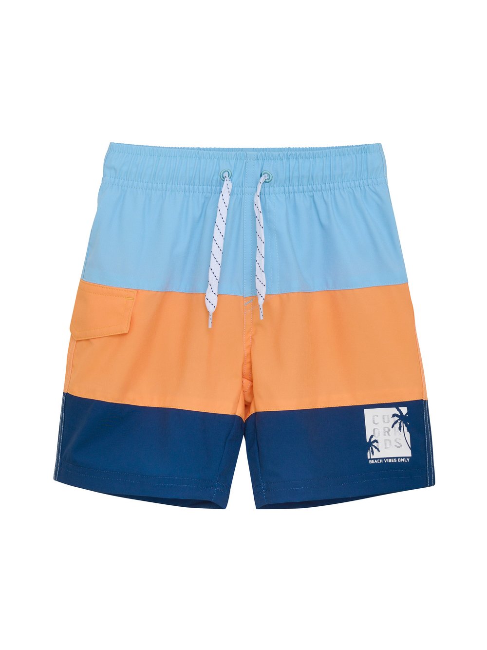 ColorKids Badehose Jungen orange gestreift, 128