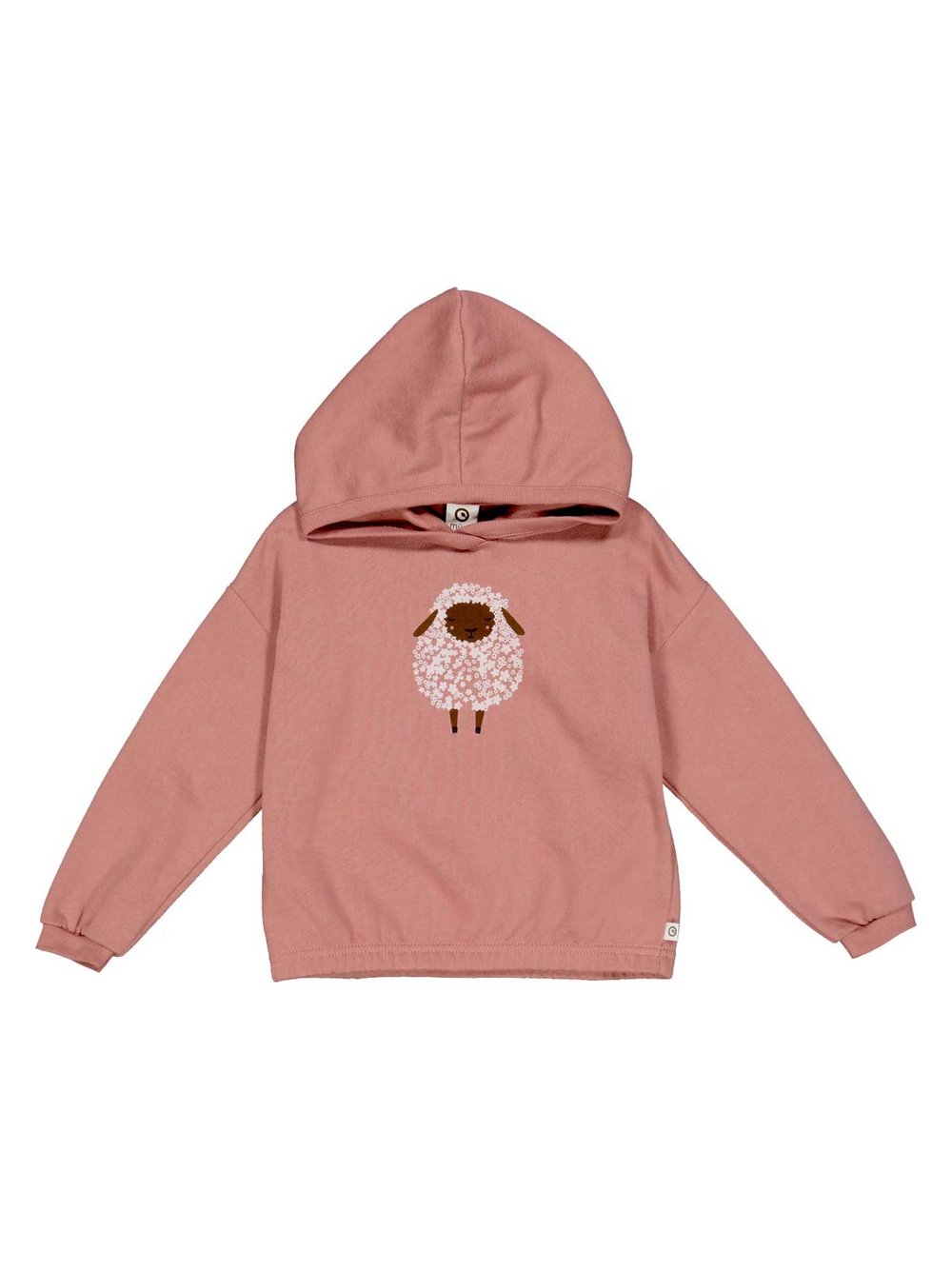 Müsli by Green Cotton Hoodie Mädchen Baumwolle rosa bedruckt, 104