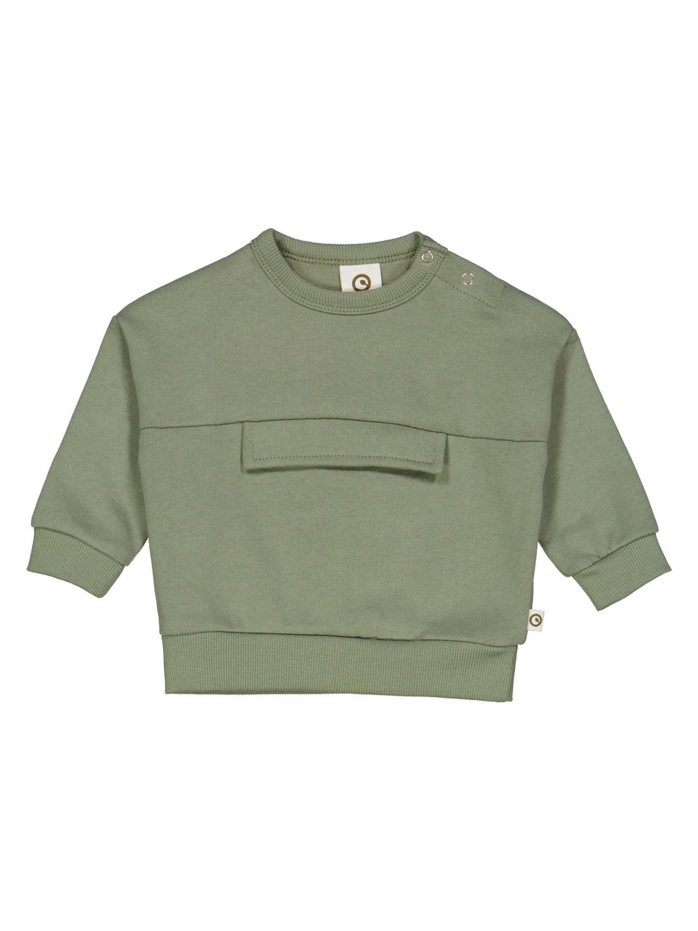 Müsli by Green Cotton Sweatshirt Kinder Baumwolle grün, 92