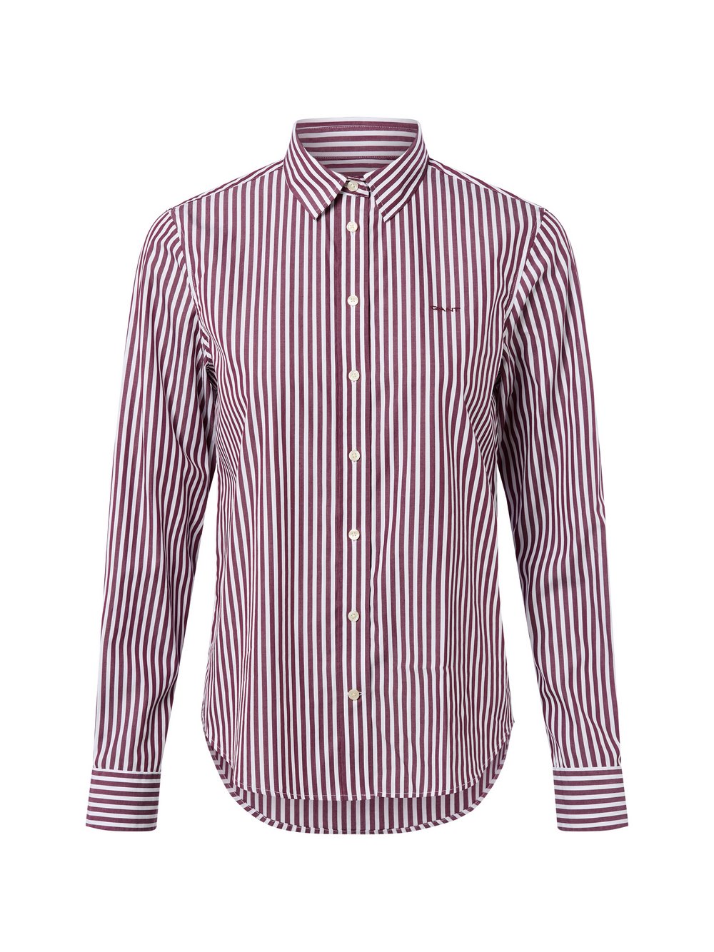 Gant Hemdbluse Damen Baumwolle mehrfarbig gestreift, XXL