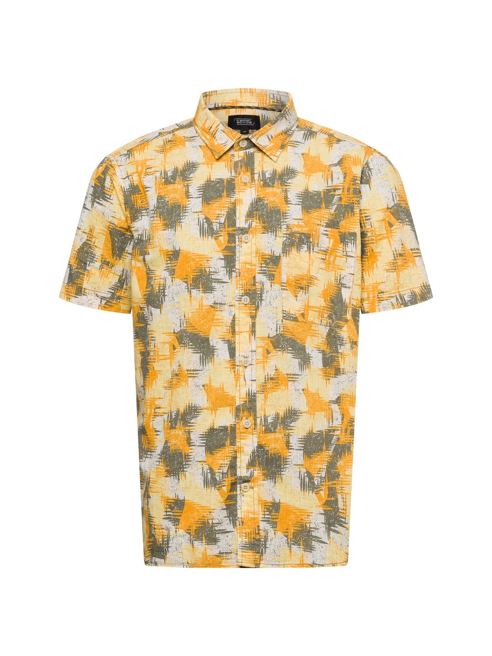 Camel Active Freizeithemd Herren Regular Fit Baumwolle mehrfarbig gemustert, XXL