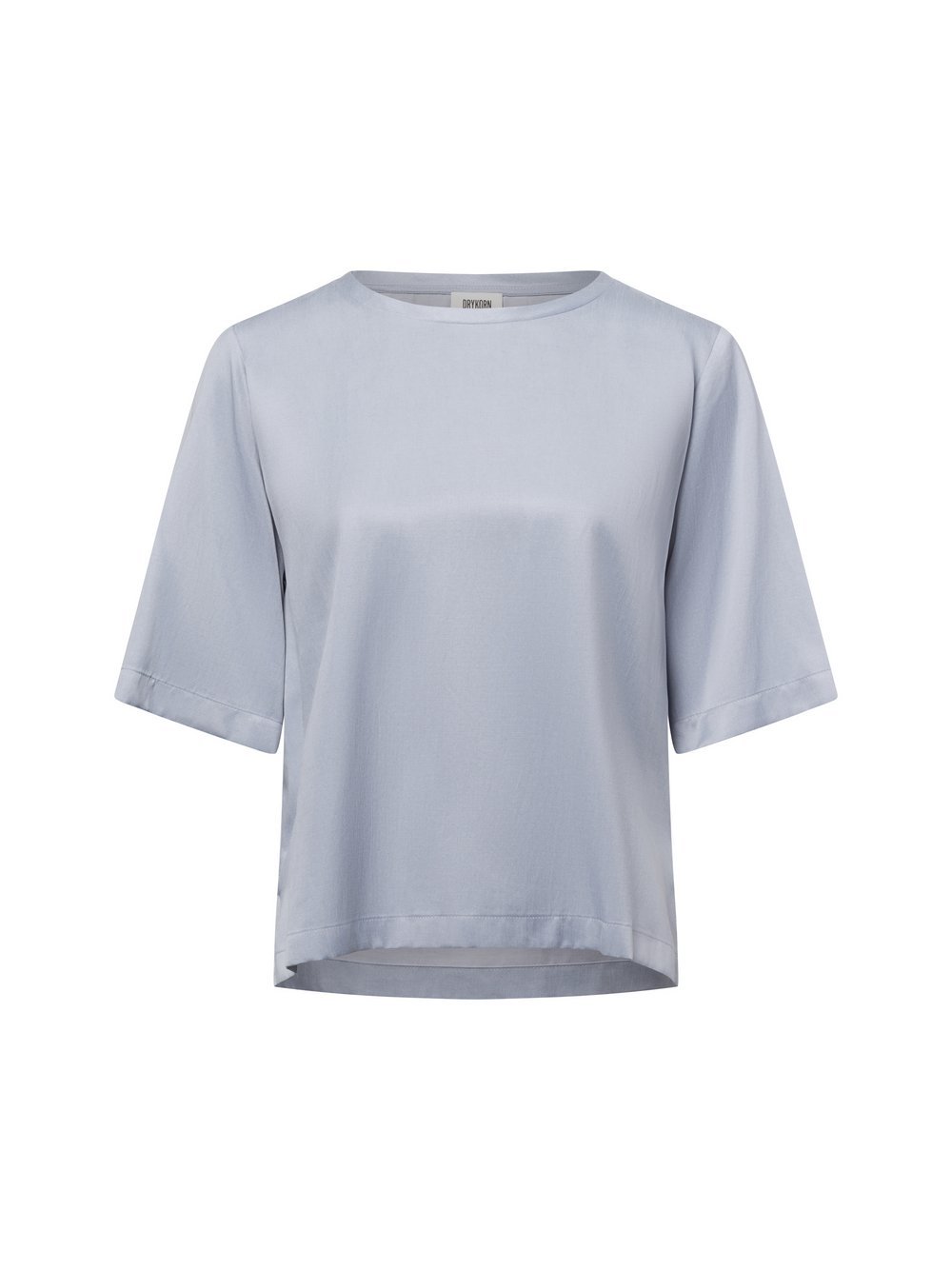 Drykorn Blusenshirt Damen Cupro blau, 42