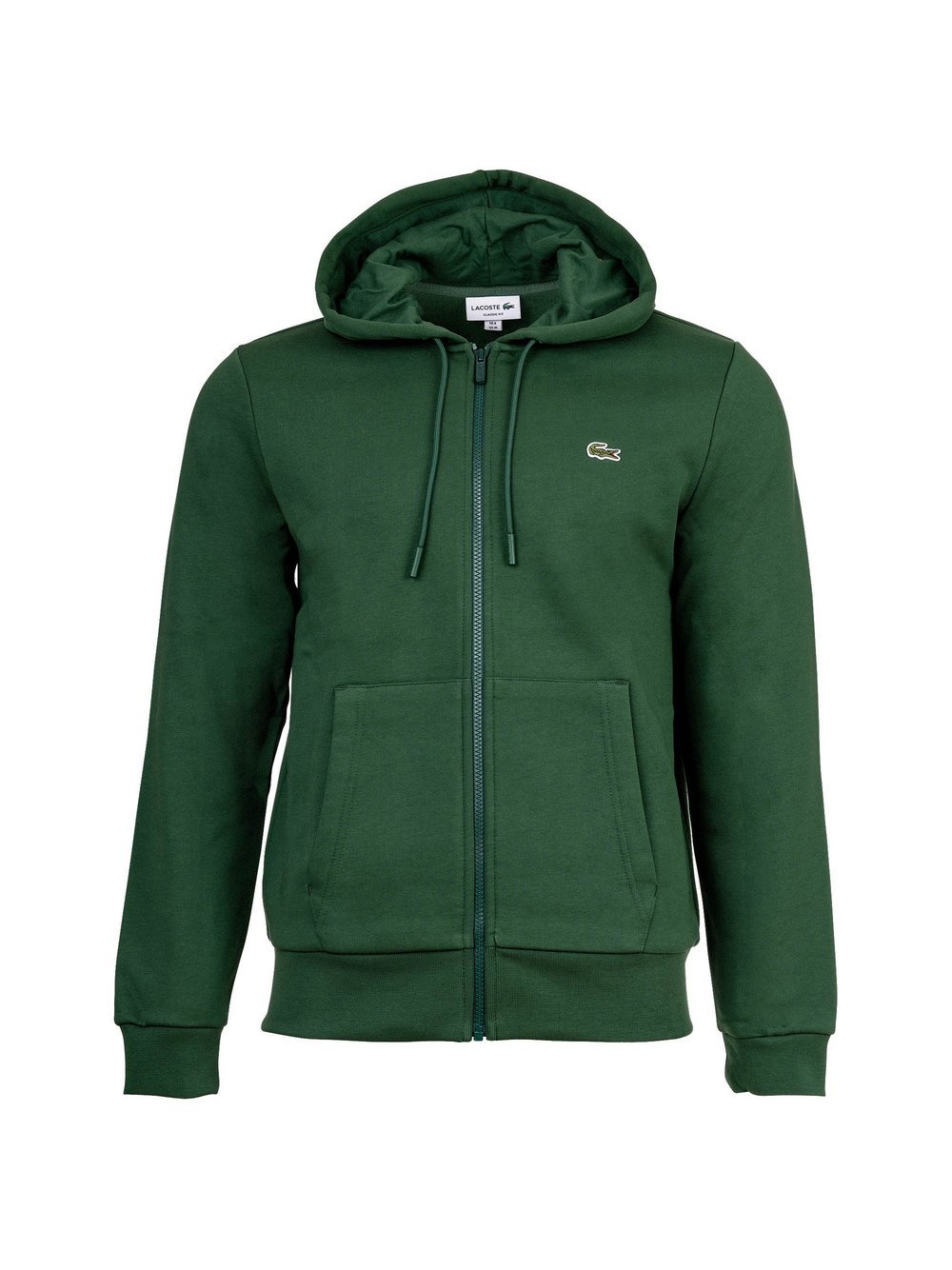 Lacoste Sweatjacke Herren Baumwolle grün, 6XL