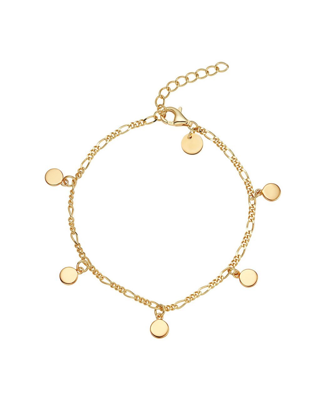 NOELANI Armband Damen Sterlingsilber gold, 19