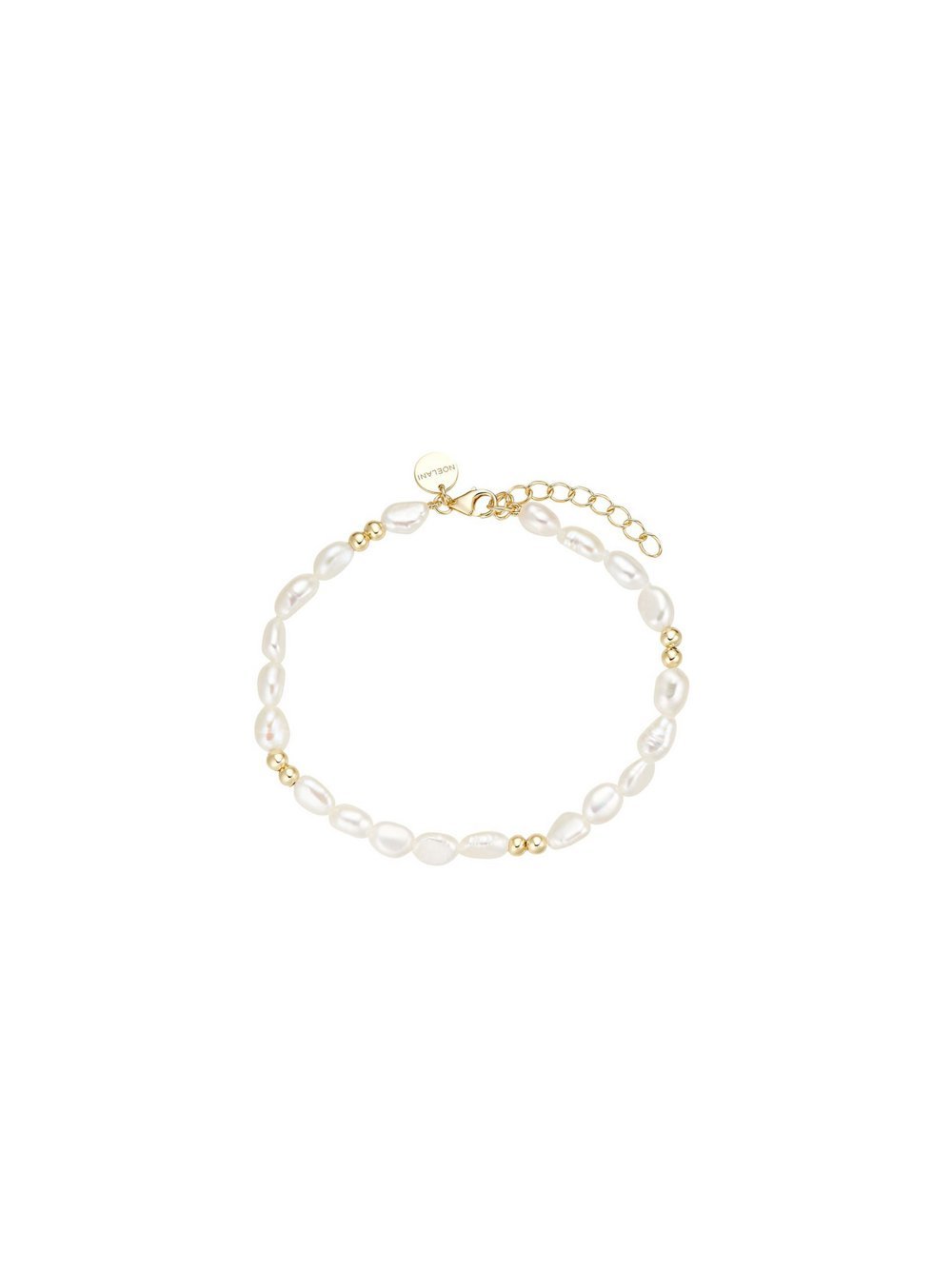 NOELANI Armband Damen Sterlingsilber gold, 19