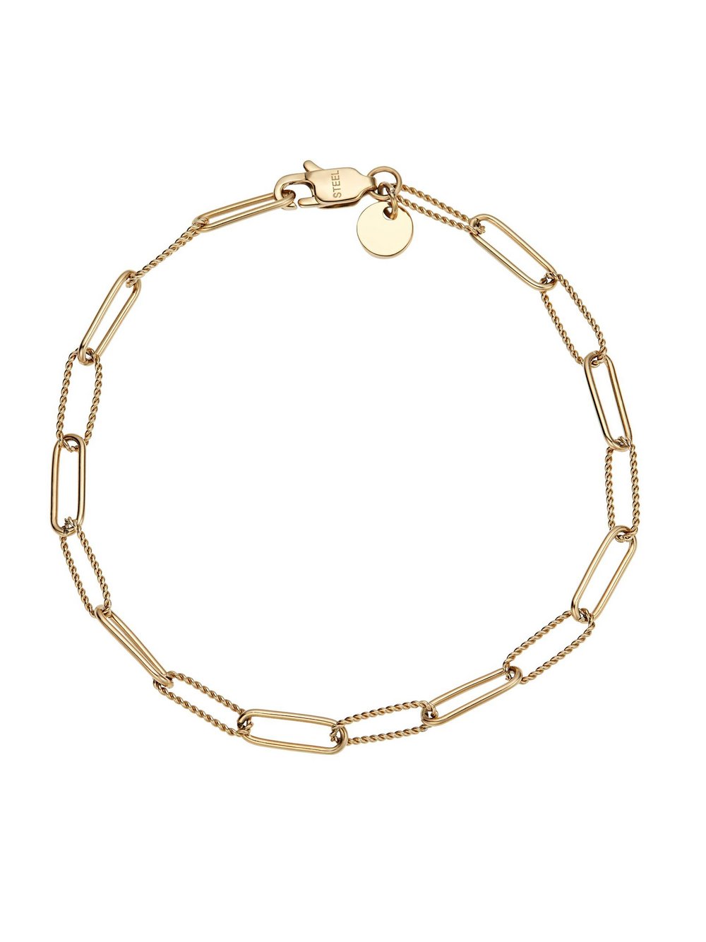 NOELANI Armband Damen Edelstahl gold, 19