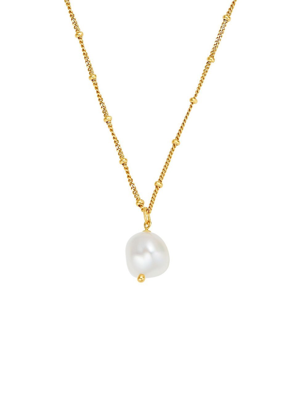 NOELANI Kette mit Anhänger Damen Sterlingsilber gold, 45