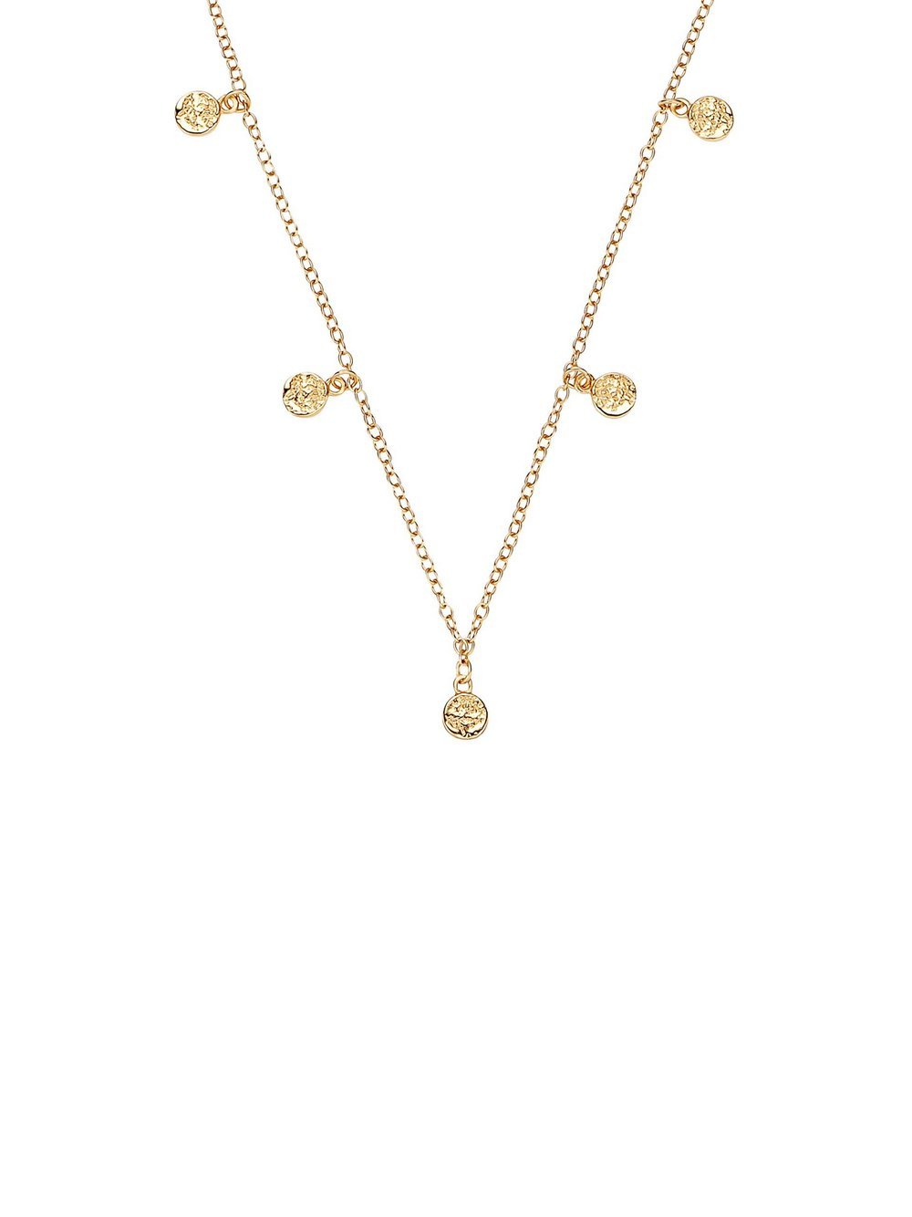 NOELANI Kette mit Anhänger Damen Sterlingsilber gold, 42