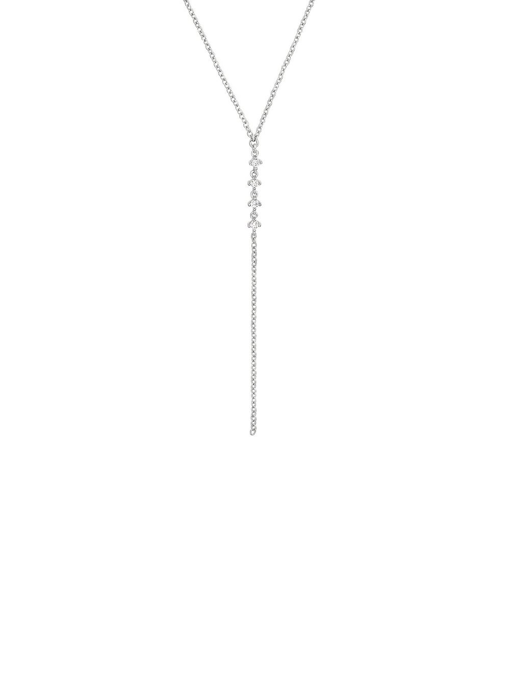 NOELANI Y-Collier Damen Sterlingsilber silber, 45