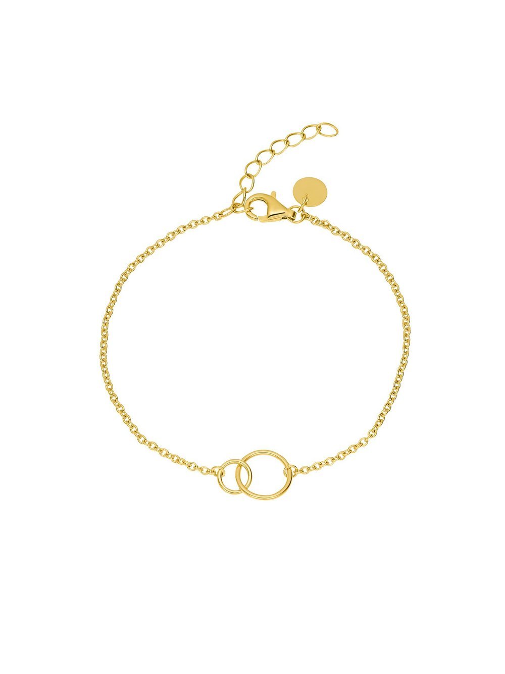 NOELANI Armband Damen Sterlingsilber gold, 19