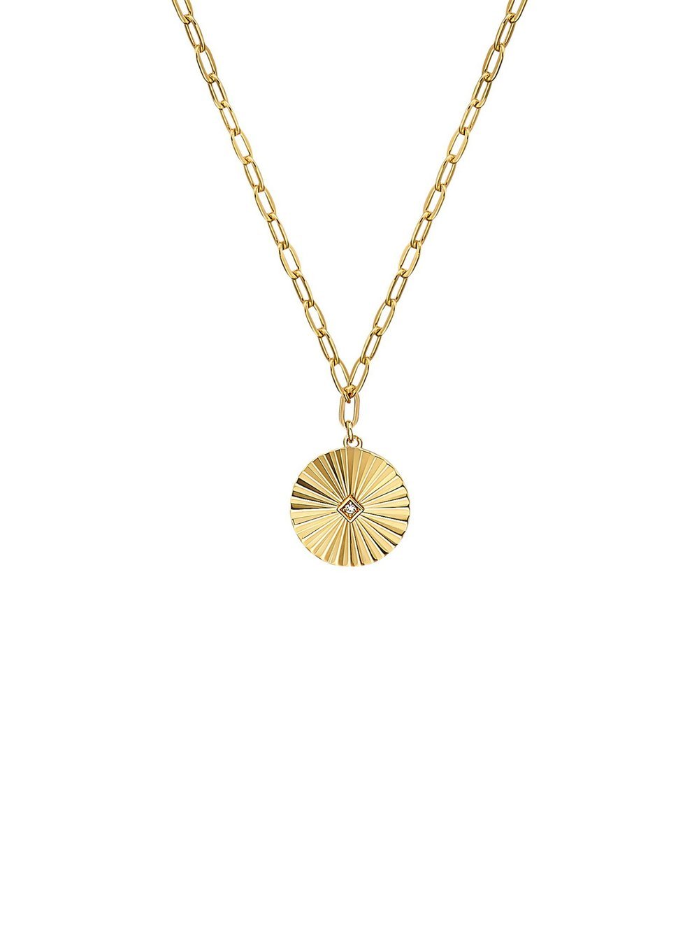 NOELANI Kette mit Anhänger Damen Sterlingsilber gold, 45