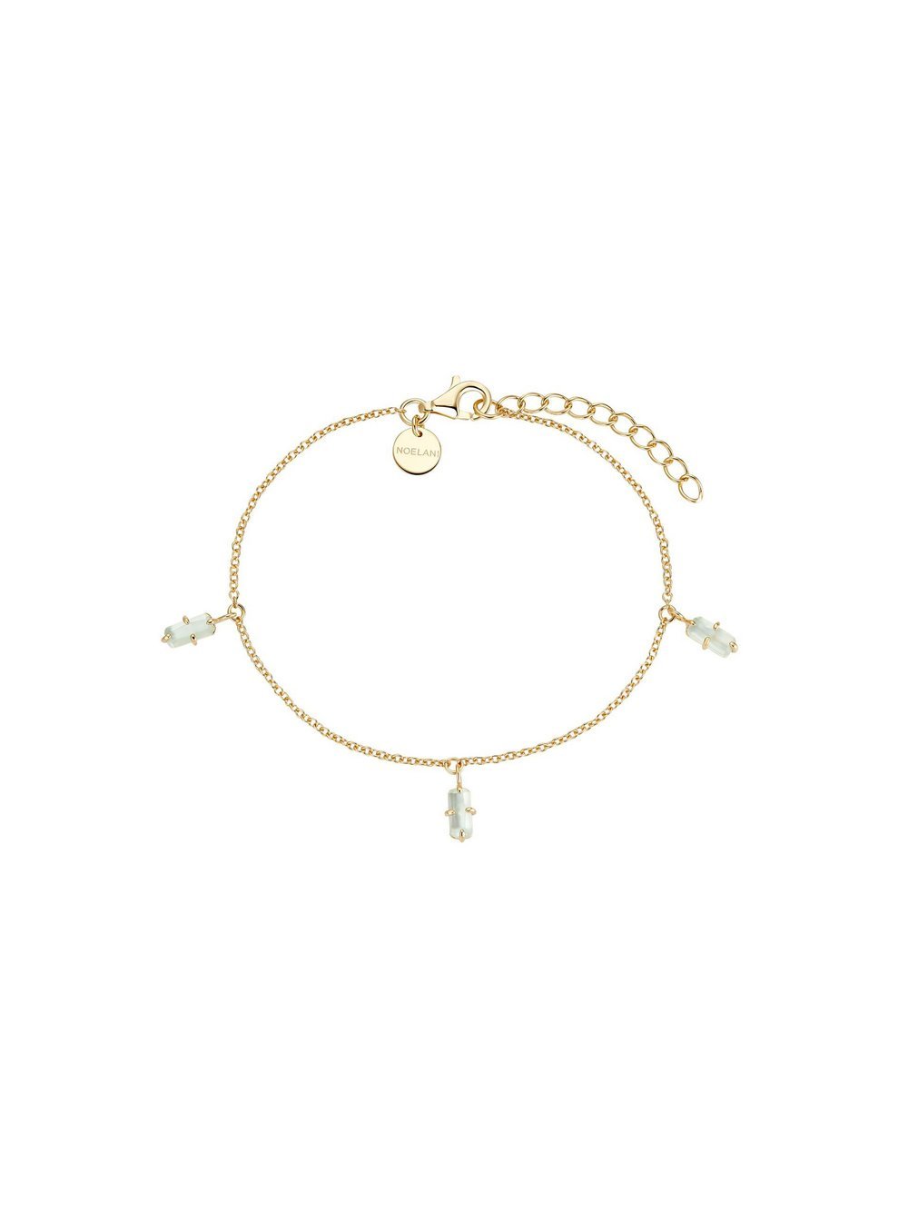 NOELANI Armband Damen Sterlingsilber gold, 19