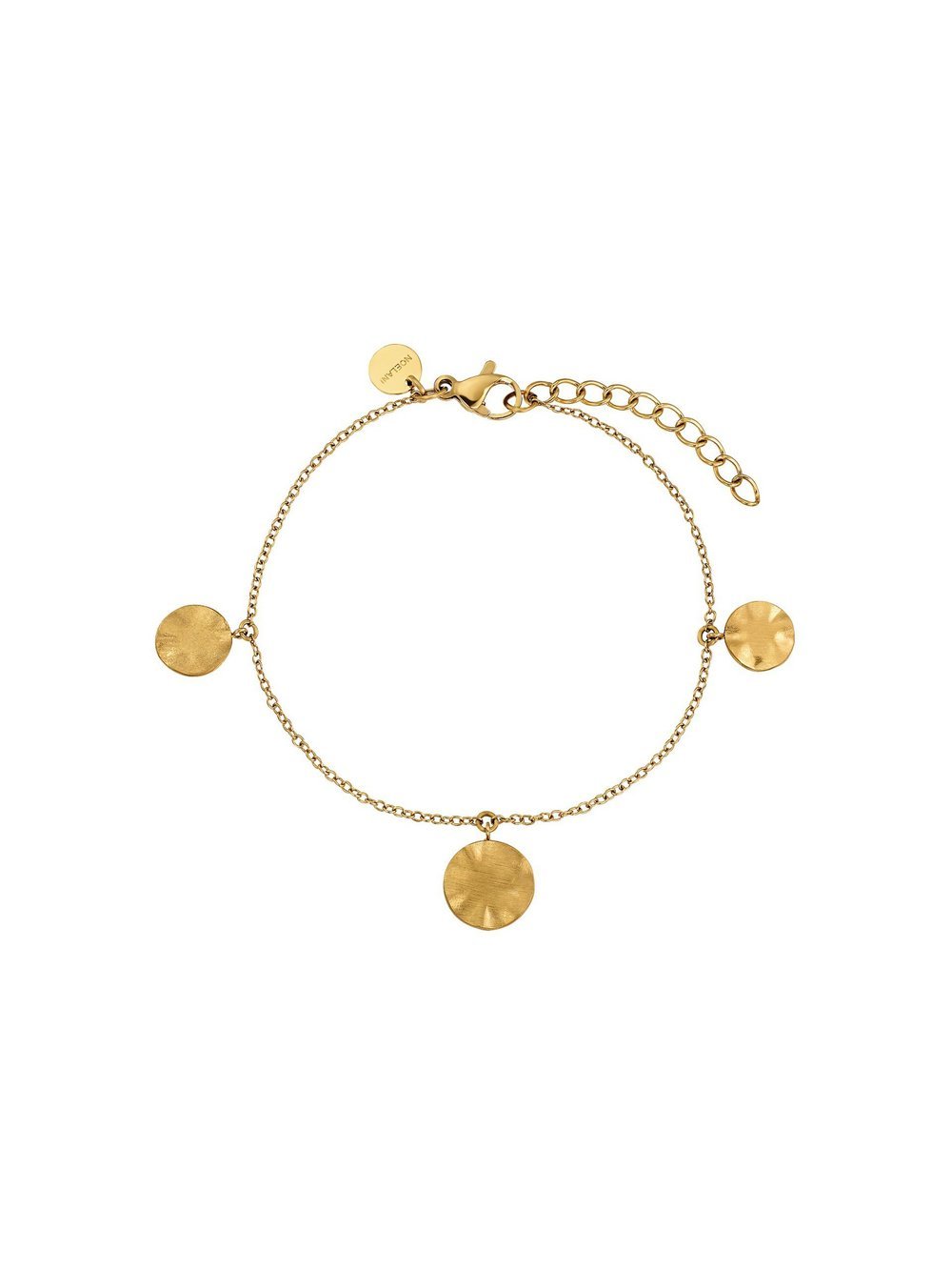 NOELANI Armband Damen Edelstahl gold, 19