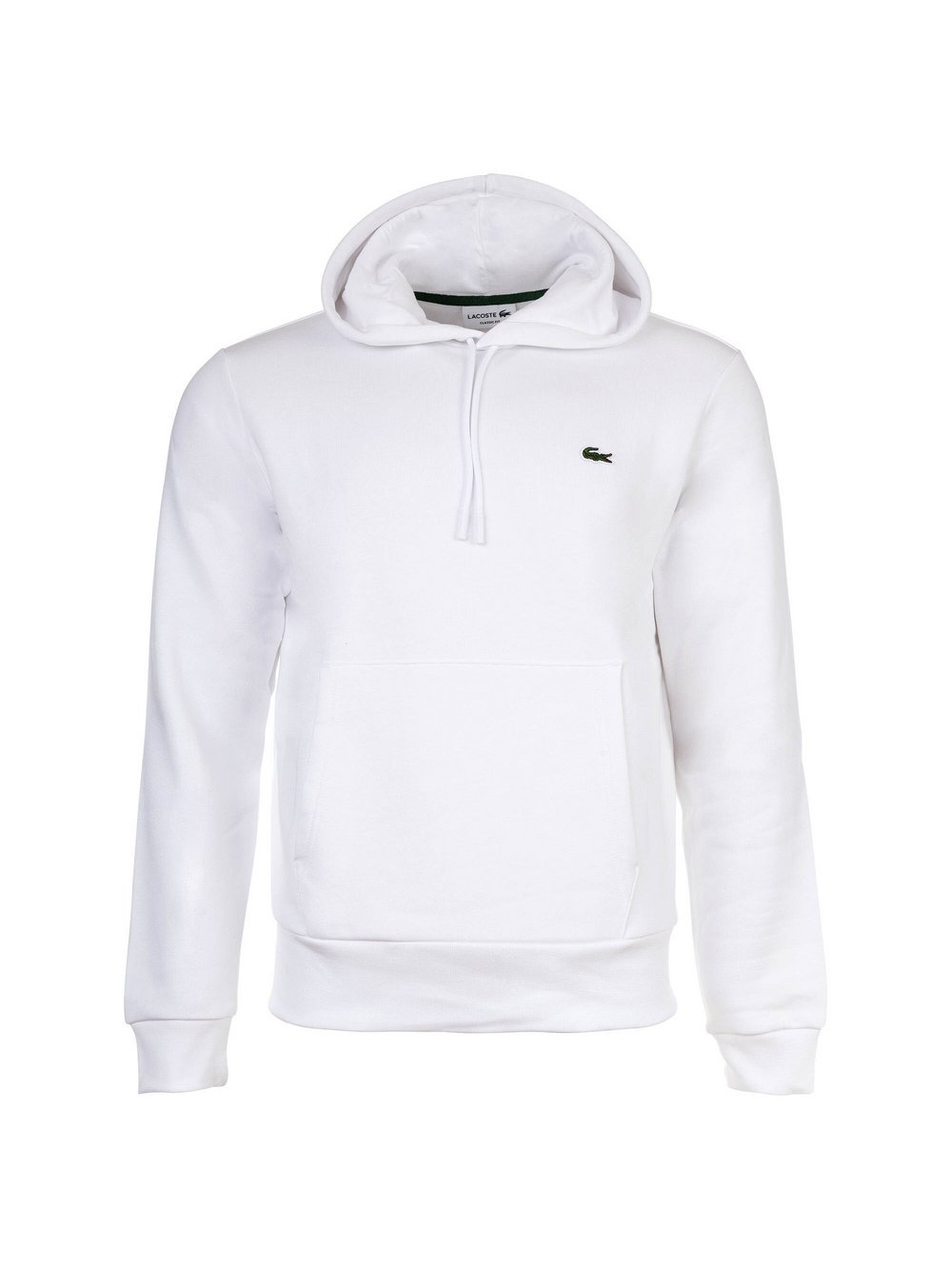 Lacoste Sweatshirt Herren Baumwolle weiß, M