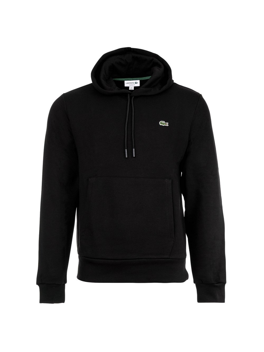 Lacoste Sweatshirt Herren Baumwolle schwarz, XXXL