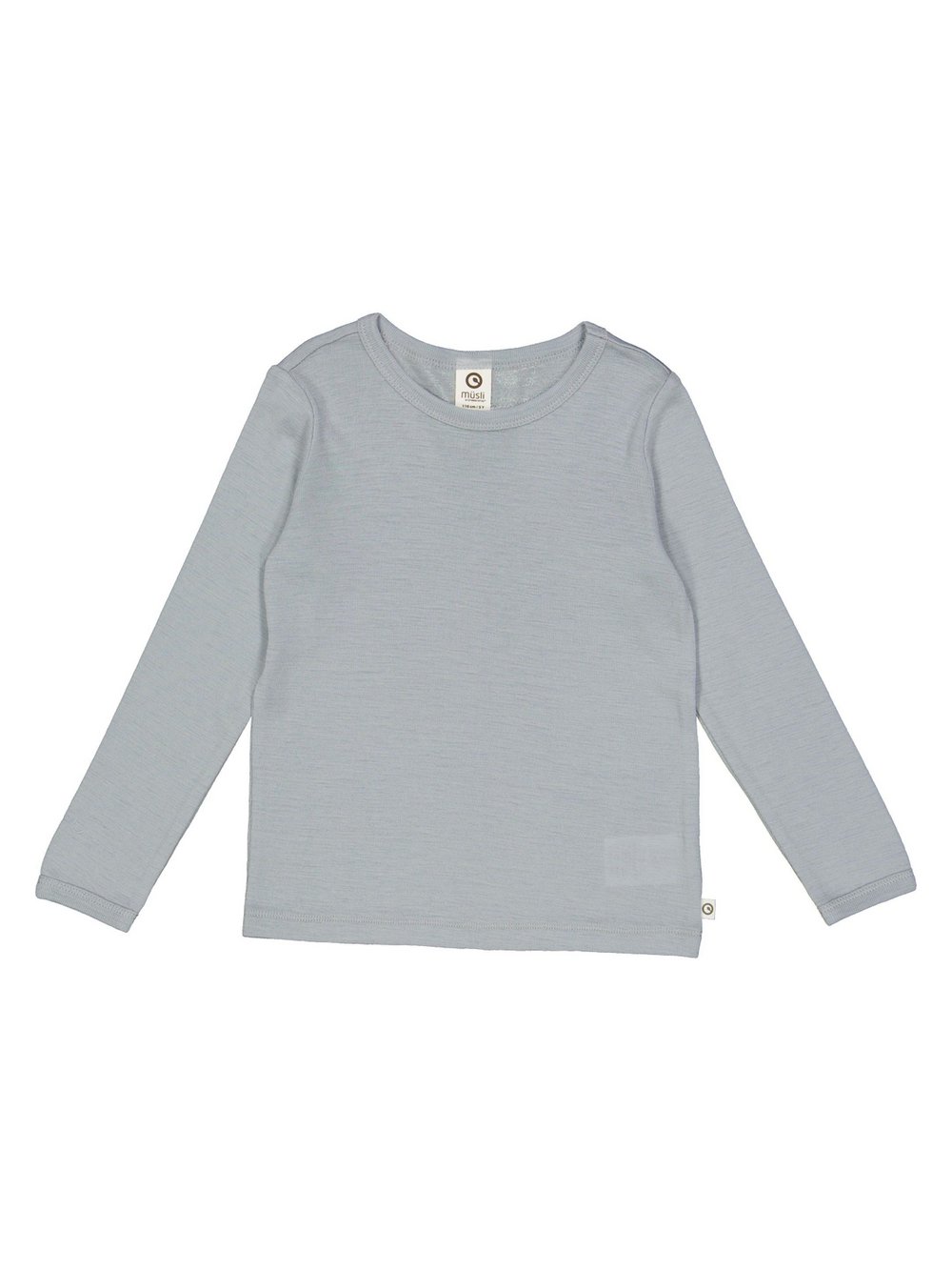 Müsli by Green Cotton Langarmshirt Kinder Wolle mehrfarbig, 110