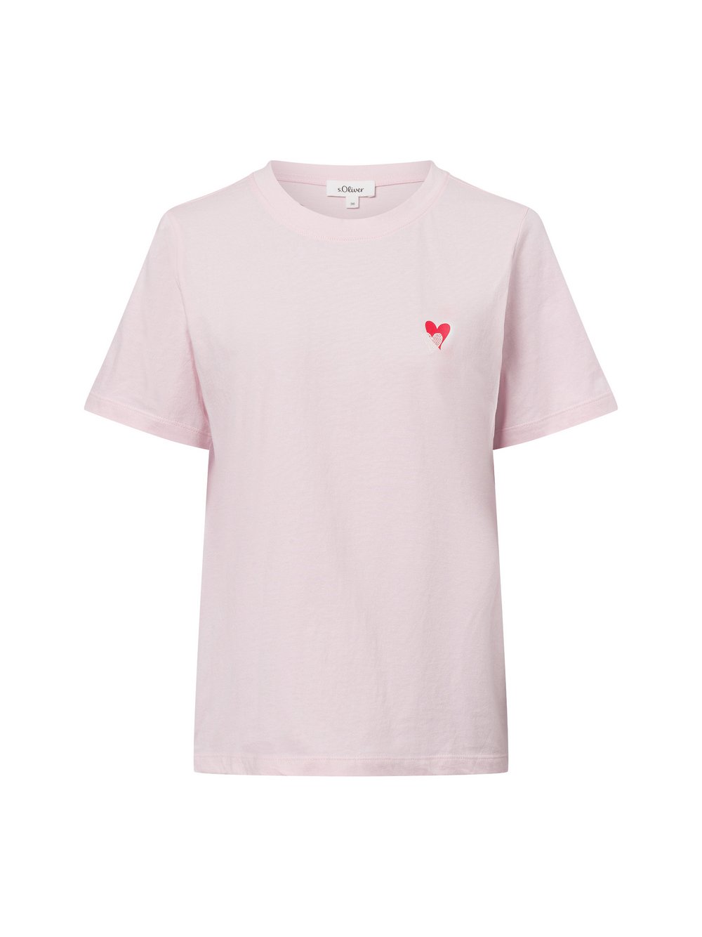 s.Oliver T-Shirt Damen Baumwolle rosa, 44