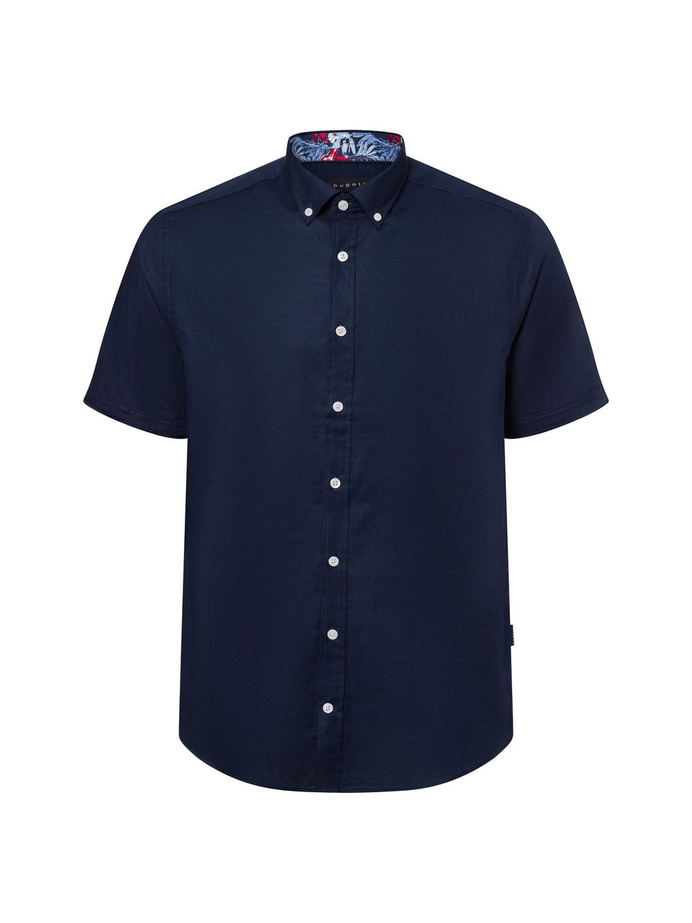 Bugatti Freizeithemd Herren Slim Fit Baumwolle blau, M