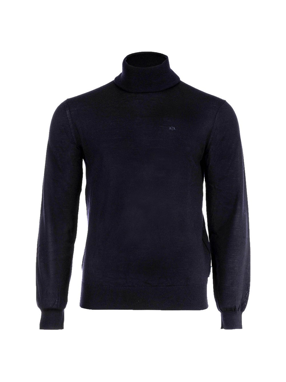 Armani Exchange Strickpullover Herren Wolle blau, L