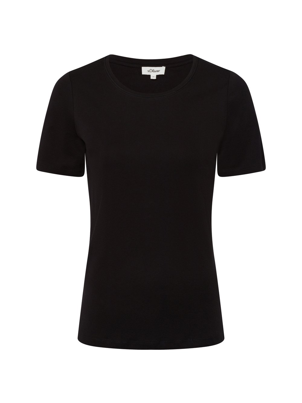 s.Oliver T-Shirt Damen Baumwolle schwarz, 40