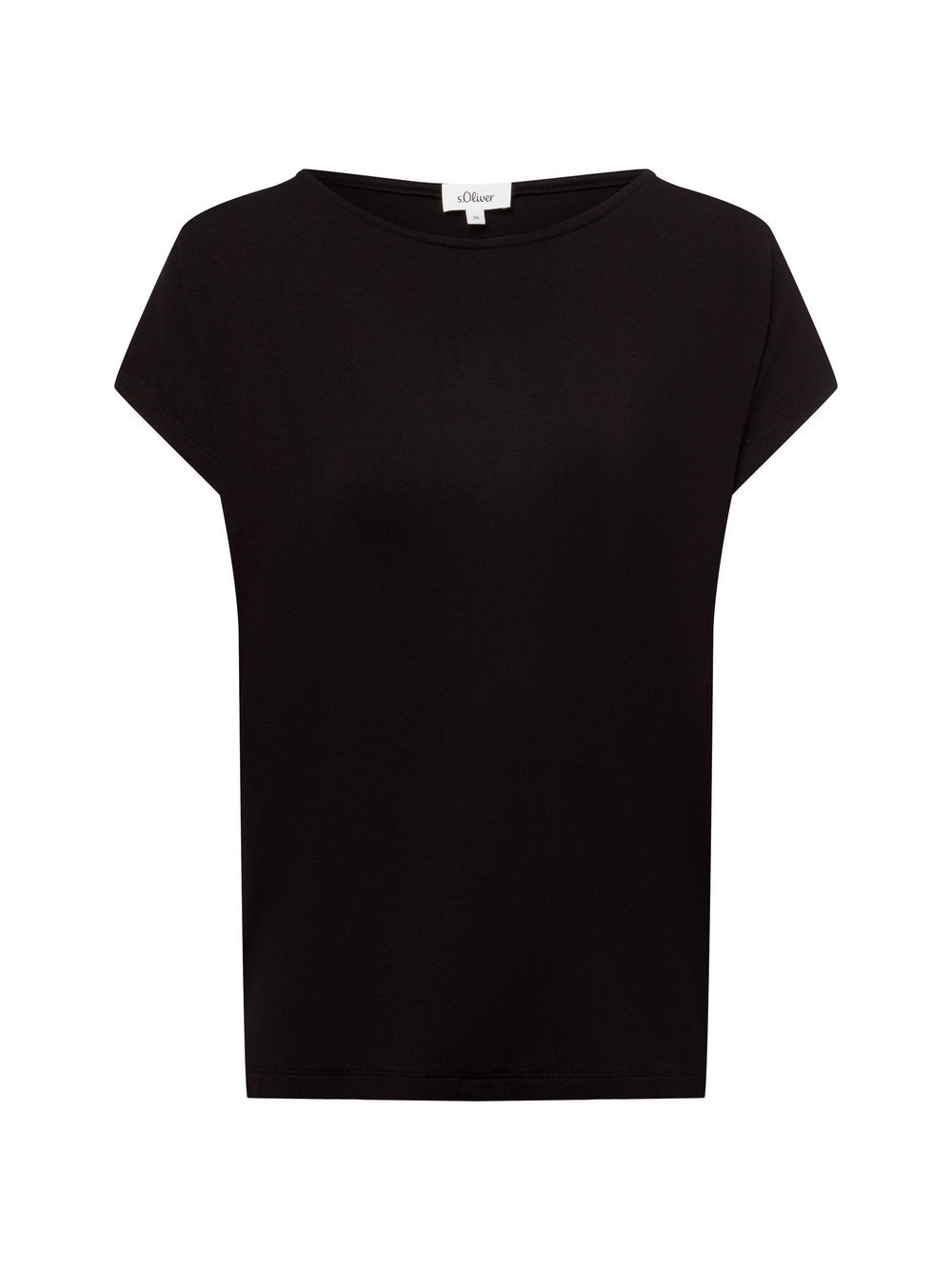 s.Oliver T-Shirt Damen Viskose schwarz, 42