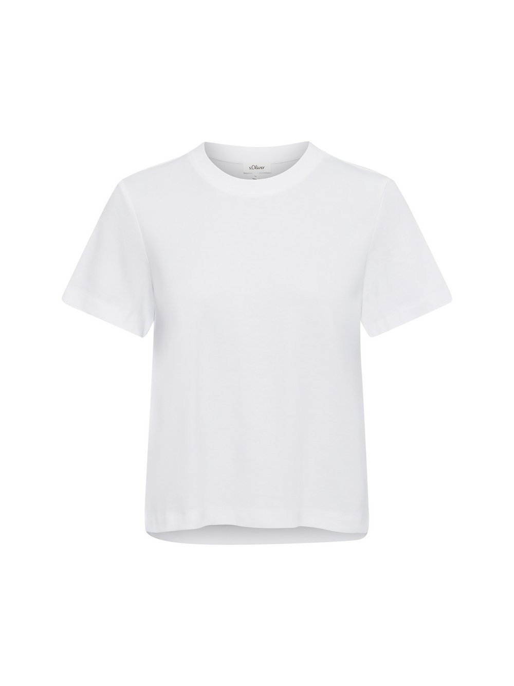 Thumbnail - s.Oliver T-Shirt Damen Baumwolle weiß, 46