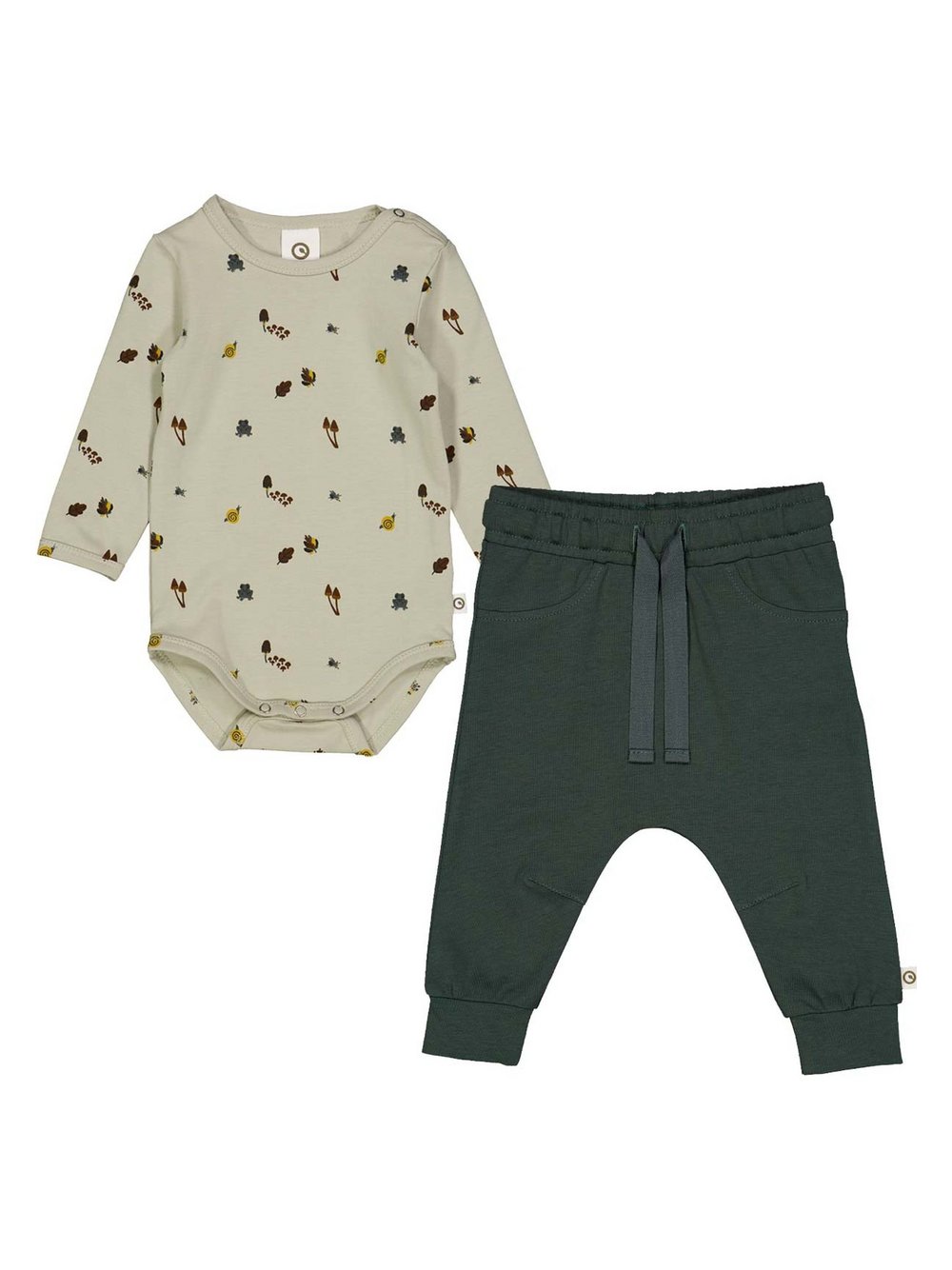 Müsli by Green Cotton Body Set Jungen Baumwolle mehrfarbig bedruckt, 80