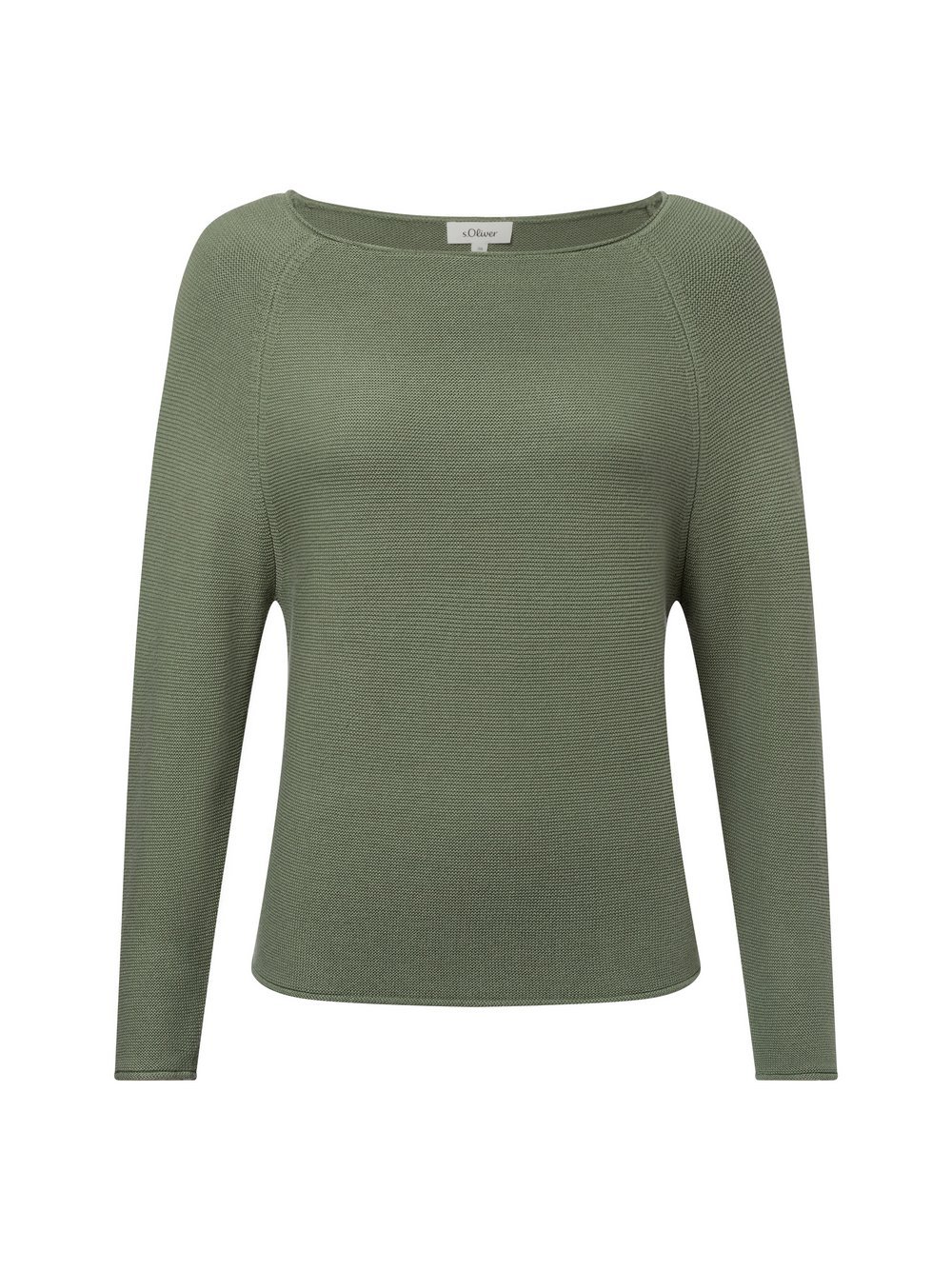 s.Oliver Strickpullover Damen Baumwolle grün, 34