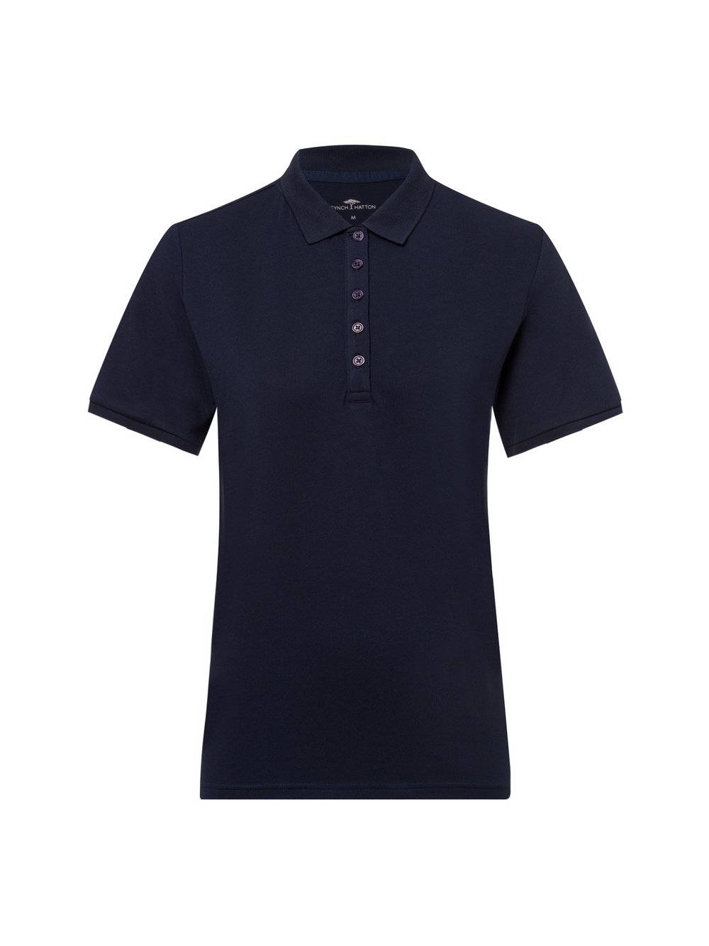 Fynch-Hatton Poloshirt Damen Baumwolle blau, XXL