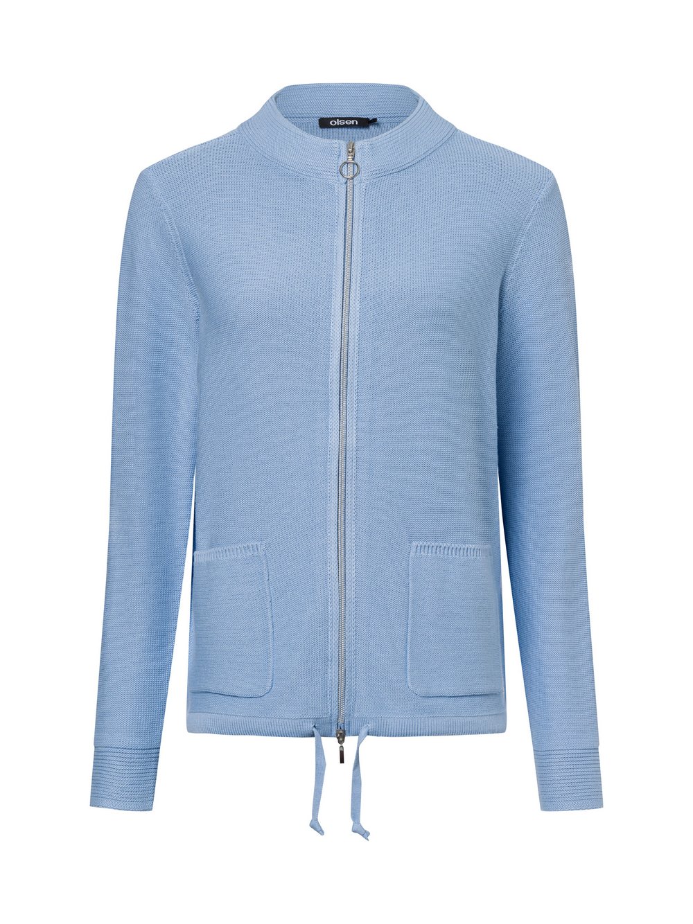 Olsen Strickpullover Damen Baumwolle blau, 38