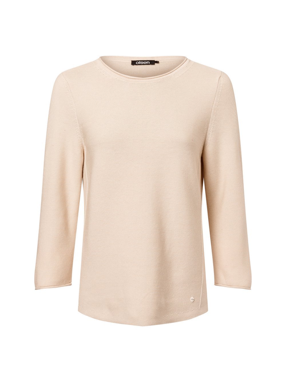 Olsen Strickpullover Damen Baumwolle beige, 42