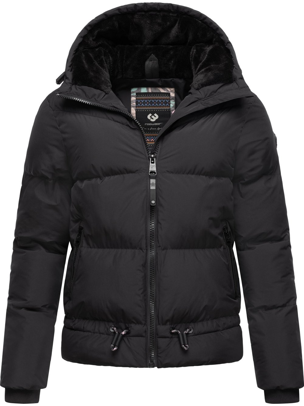 Ragwear Steppjacke Damen schwarz, L