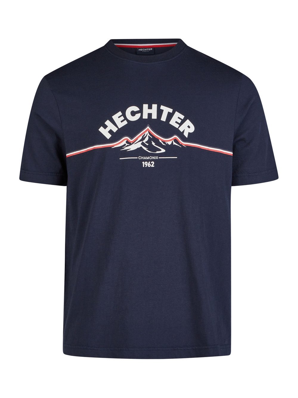 Daniel Hechter T-Shirt Herren Baumwolle blau bedruckt, L