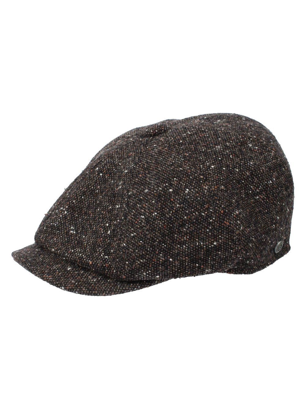 Bugatti Baker boy hat Herren Wolle braun, ONE SIZE