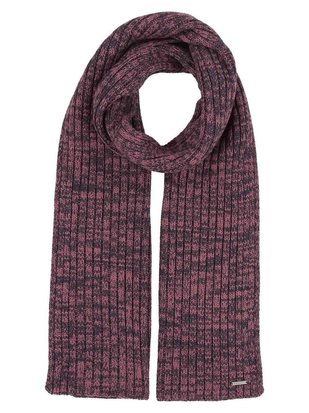 Thumbnail - Bugatti Schal Herren Wolle rosa, ONE SIZE