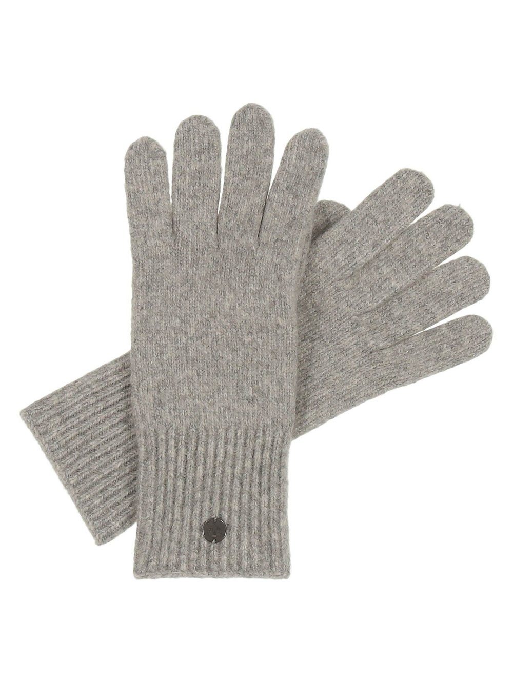 Fraas Handschuhe Damen silber, ONE SIZE