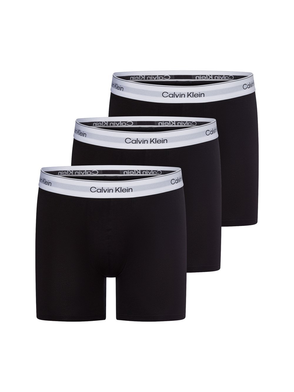 Calvin Klein Boxer Briefs im 3er-Pack Herren Baumwolle schwarz, L