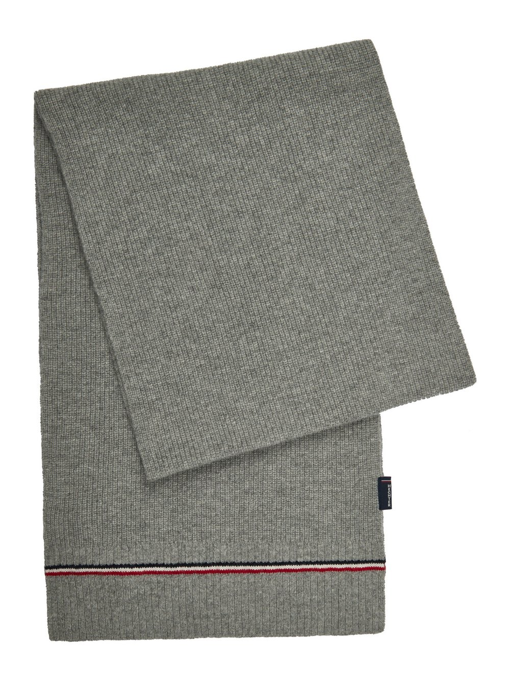 Daniel Hechter Accessoires Herren Wolle grau gestreift, ONE SIZE