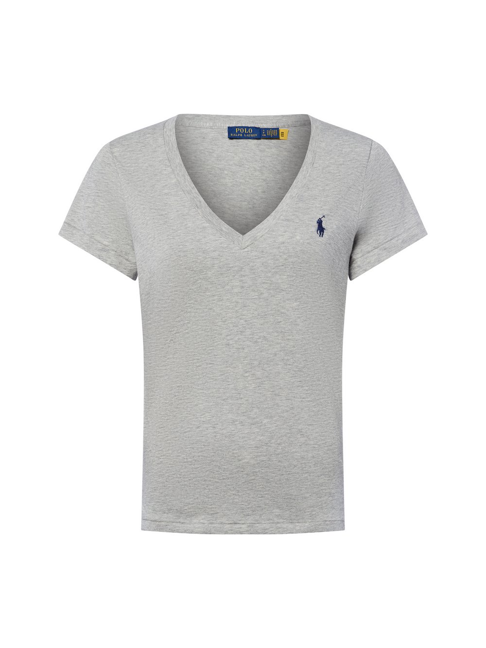 Polo Ralph Lauren T-Shirt Damen Baumwolle grau meliert, XL