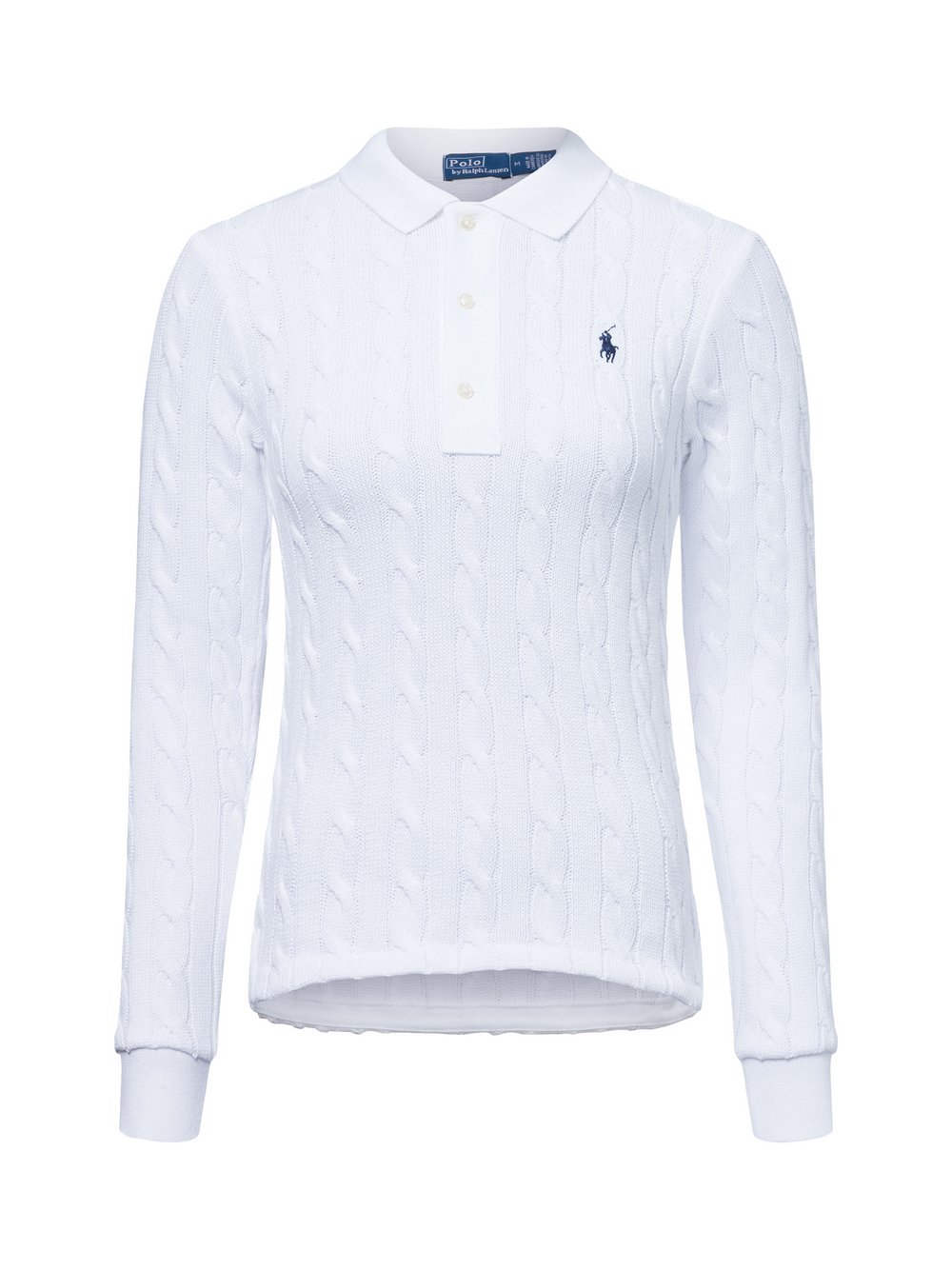 Polo Ralph Lauren Poloshirt Damen Baumwolle weiß, L
